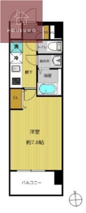 大阪府大阪市東成区大今里南5丁目の賃貸マンションの間取り