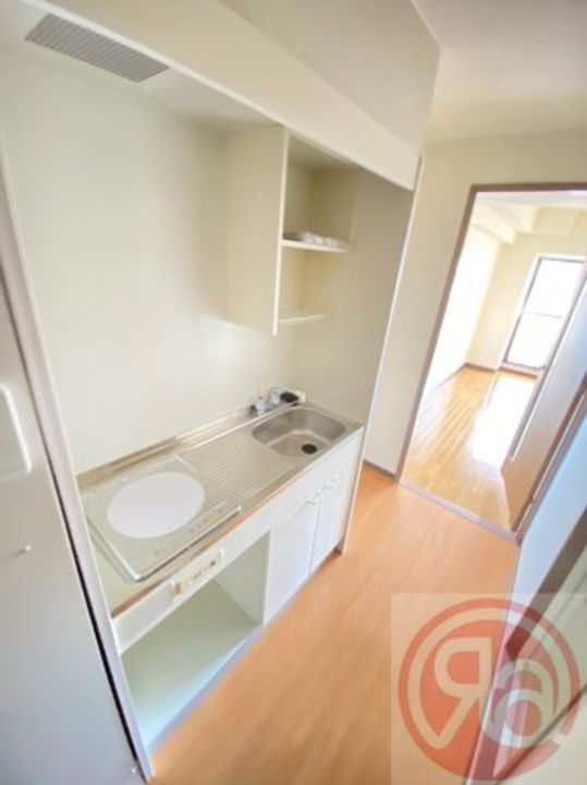 大阪府大阪市東住吉区針中野3丁目(マンション)の賃貸物件のキッチン