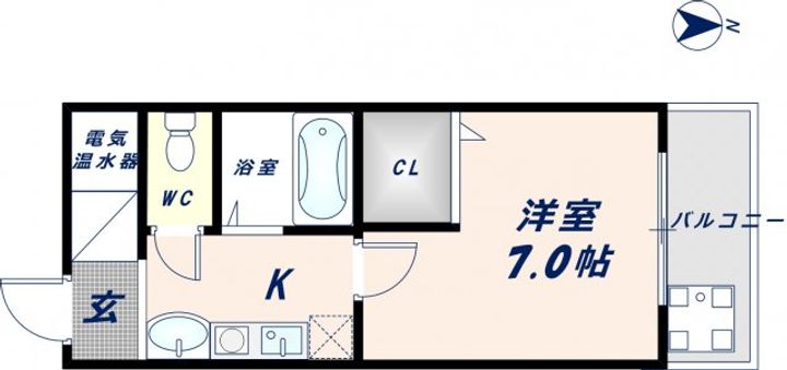 メゾントーマスの間取り