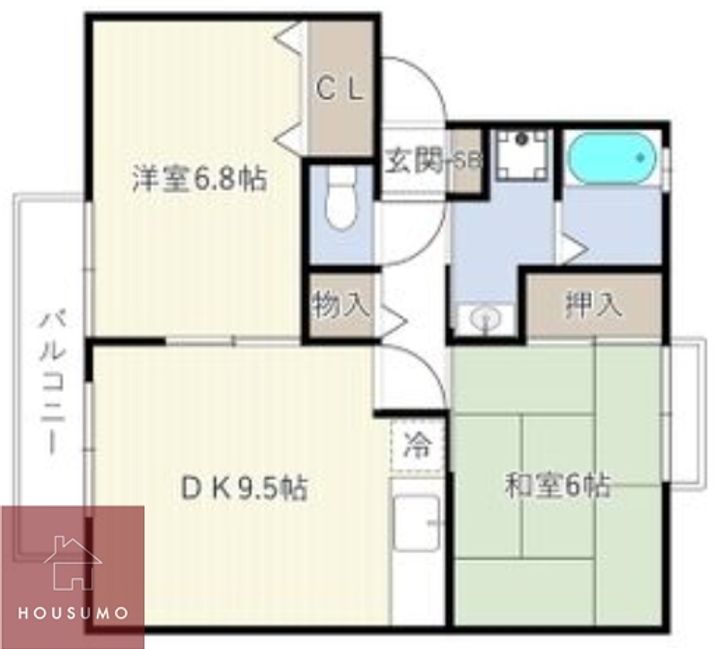 セントラルヴィレッジⅡの間取り