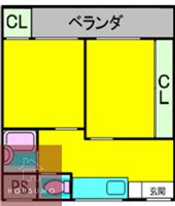 エレガンス5の間取り