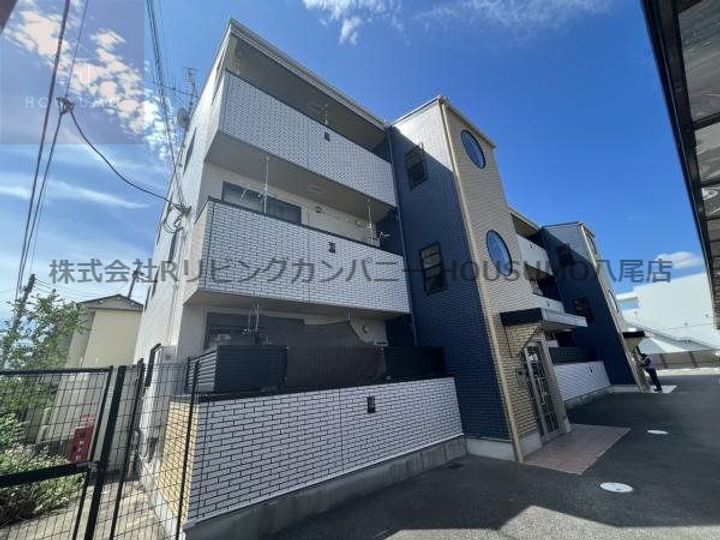 大阪府八尾市南植松町2丁目(アパート)の賃貸物件の外観