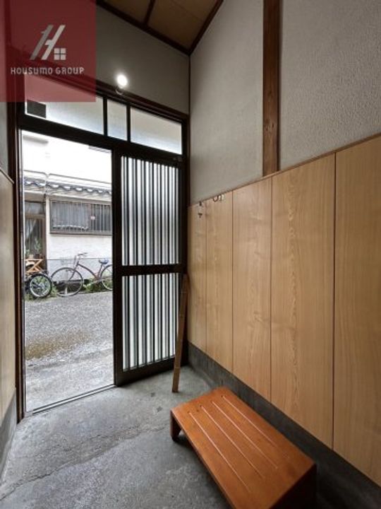 大阪府大阪市平野区加美北6丁目(テラスハウス)の賃貸物件の玄関