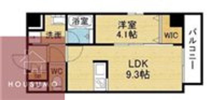 エールグラン吹田片山町の間取り
