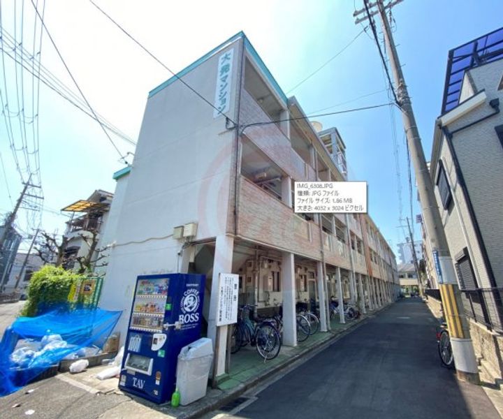 大阪府東大阪市稲田新町2丁目(マンション)の賃貸物件の外観