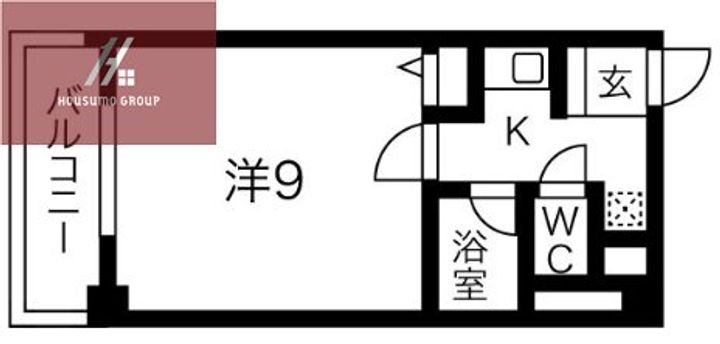 大阪府大阪市平野区平野上町1丁目(マンション)の賃貸物件の間取り