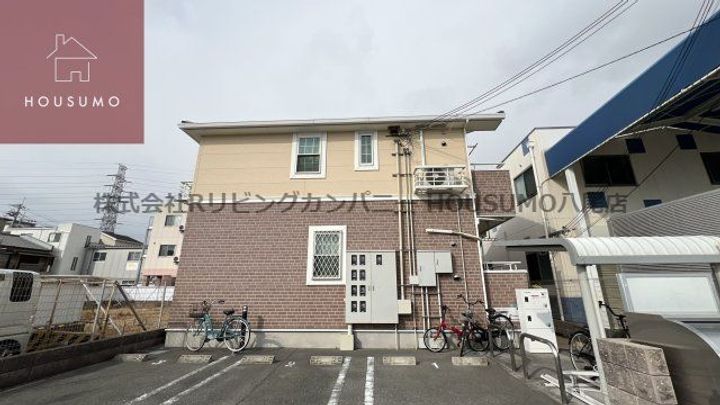 大阪府大阪市平野区長吉六反4丁目(アパート)の賃貸物件の外観
