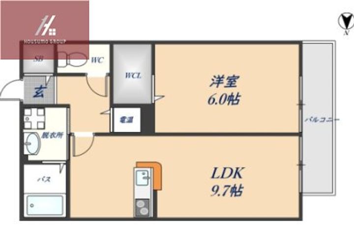 アルヴェアーレ Ⅱの間取り