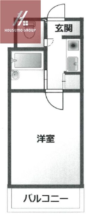大阪府大阪市東成区大今里3丁目(マンション)の賃貸物件の間取り
