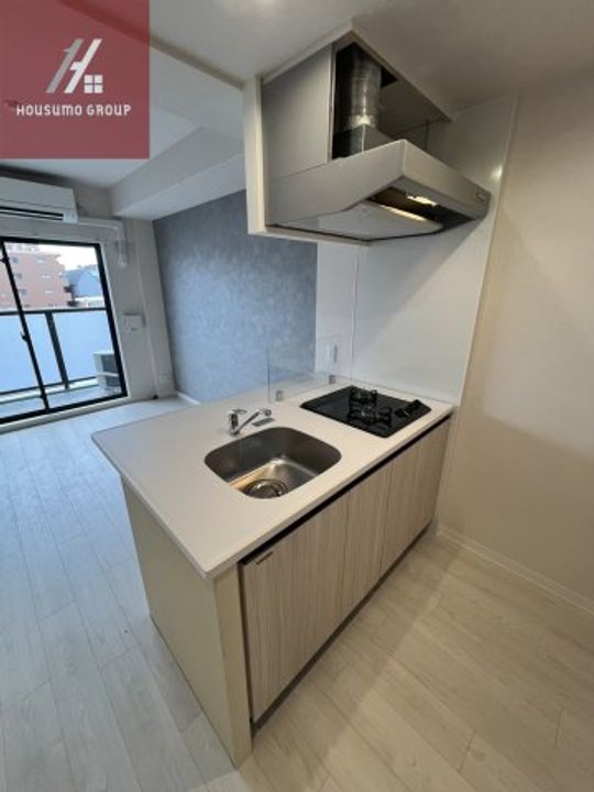 大阪府大阪市東成区大今里南6丁目(マンション)の賃貸物件のキッチン