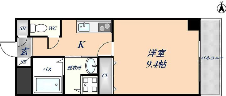 コンフォートエヌズの間取り