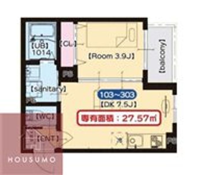 エイデン新大阪の間取り