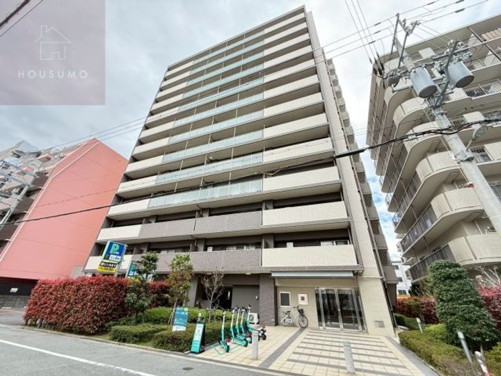 大阪府大阪市東成区中道1丁目(マンション)の賃貸物件の外観