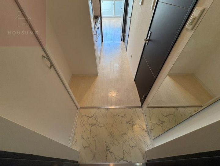 大阪府大阪市東成区中道4丁目(マンション)の賃貸物件の玄関