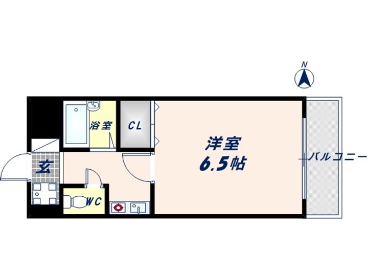 グランデージ今里の間取り