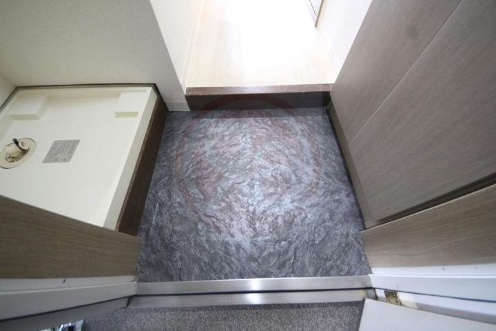 グランデージ今里の玄関