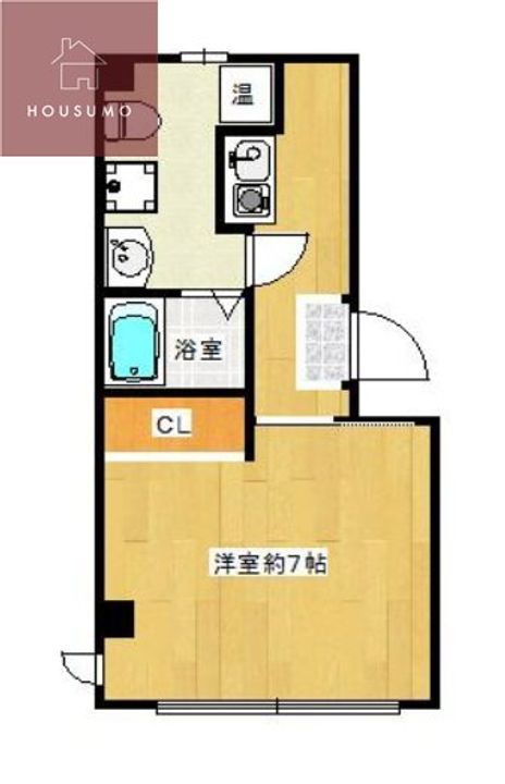 大阪府大阪市平野区背戸口4丁目(マンション)の賃貸物件の間取り