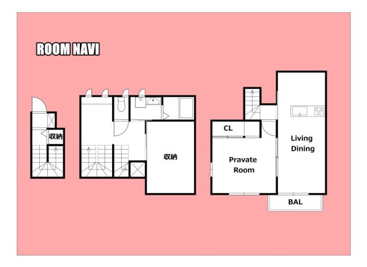 ヒーローズ八万の間取り