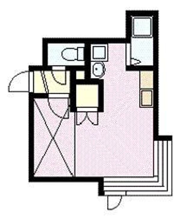 フォーエバー207の間取り