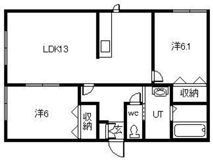 A−SECONDの間取り