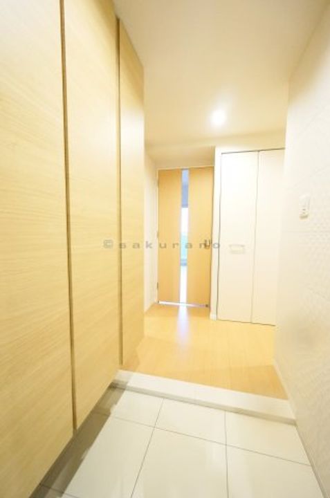 アルビオ・ガーデン手稲駅前の玄関