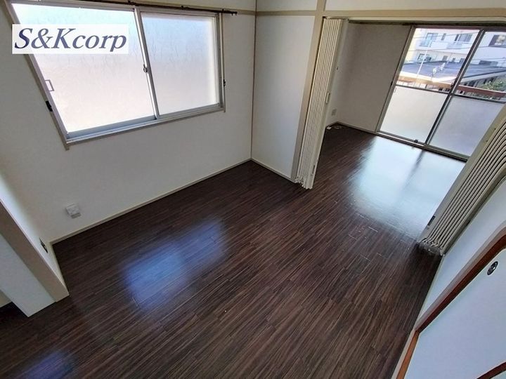 西灘マンションの寝室