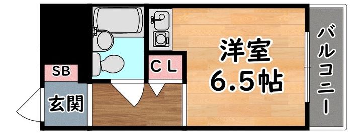 サニーヒル六甲の間取り
