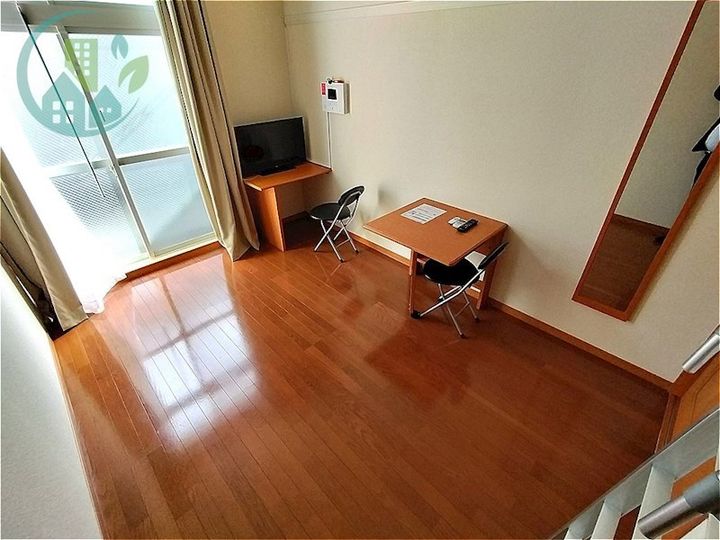 レオパレスブルーバリーの寝室