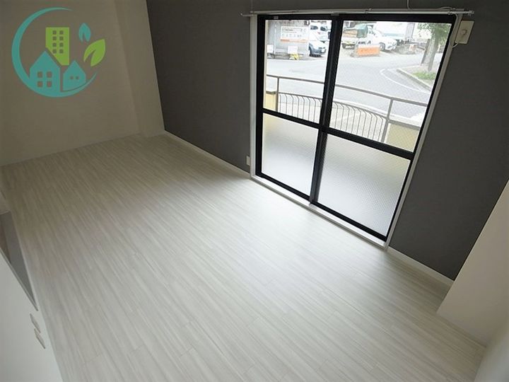 三景マンションの居間