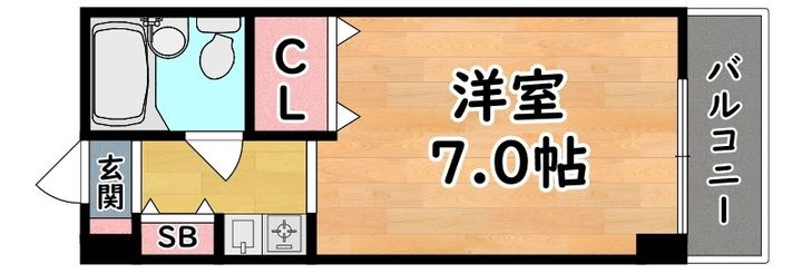 メゾン・ド・キビックの間取り