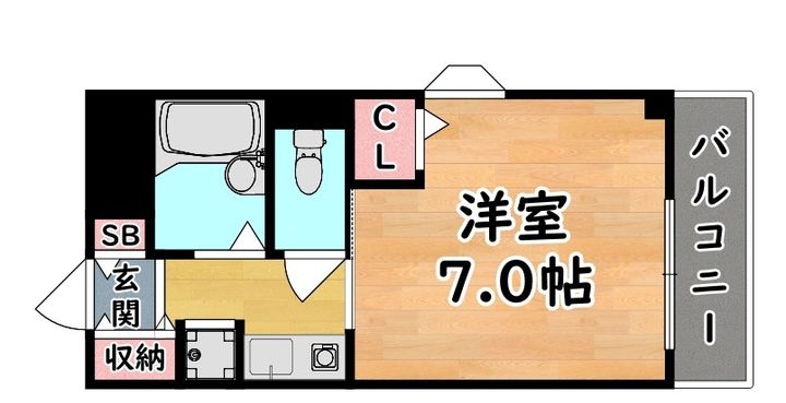 クレストイズミの間取り