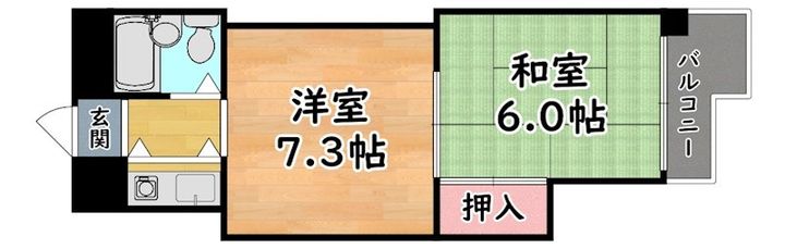 サンロイヤル王子の間取り