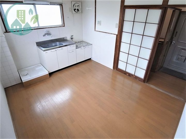 睦マンションの居間