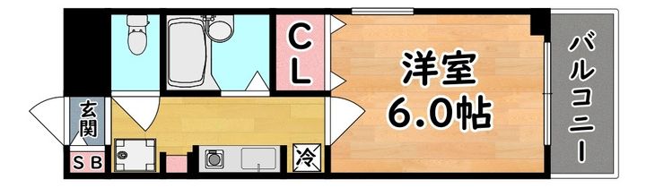 グランディア摩耶LEGENDの間取り