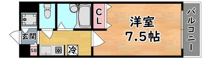 ライフ石町の間取り