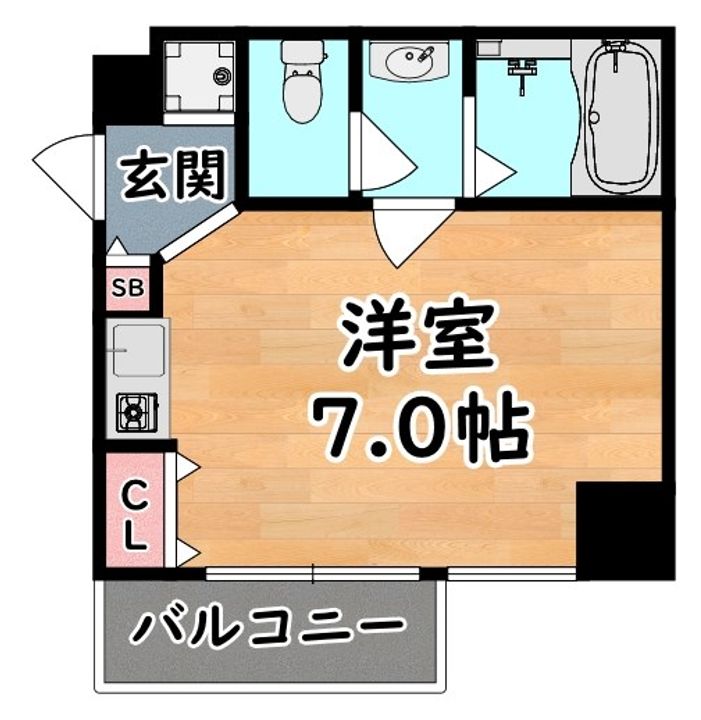 ソルジェンテ王子公園の間取り