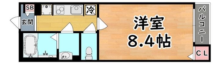 レオネクスト赤坂の間取り