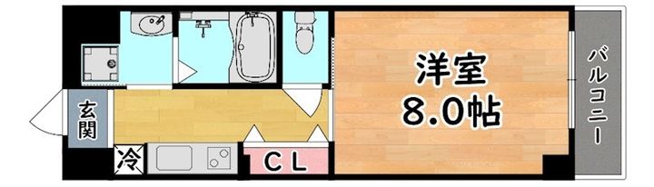 住吉ヴィラの間取り