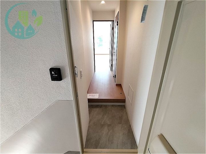神ノ木植田マンションの玄関