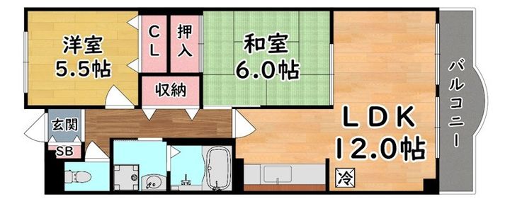ニックあさひの間取り