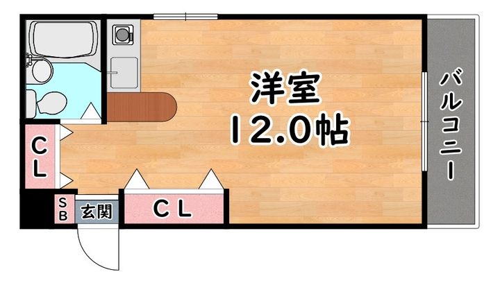 六甲ガーデンの間取り