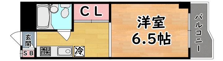 六甲澤山ヴィラ 南棟の間取り