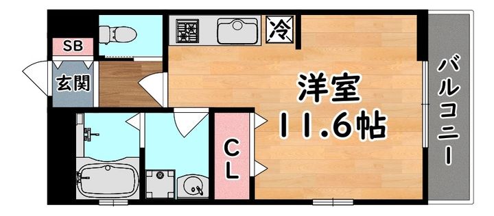 ボヌール恋野の間取り