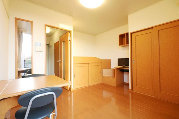 レオパレスビロージュ中山手の寝室