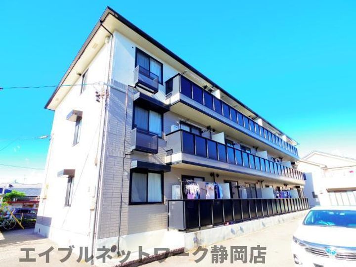 静岡県静岡市葵区沓谷5丁目(アパート)の賃貸物件の外観