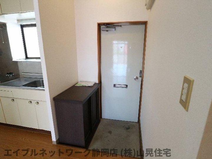 静岡県静岡市葵区北安東5丁目(アパート)の賃貸物件の玄関