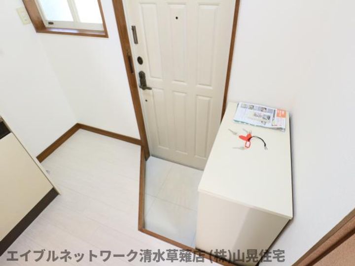 静岡県静岡市清水区草薙杉道3丁目(アパート)の賃貸物件1Bの玄関