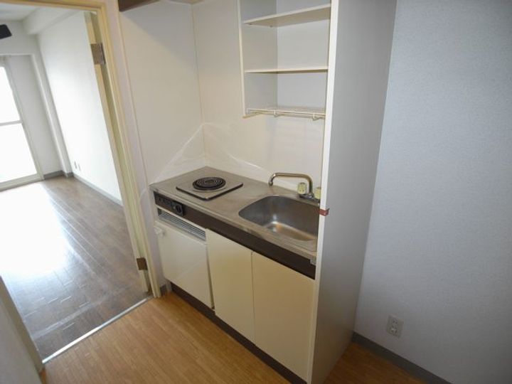 奈良県橿原市中曽司町(マンション)の賃貸物件203のキッチン