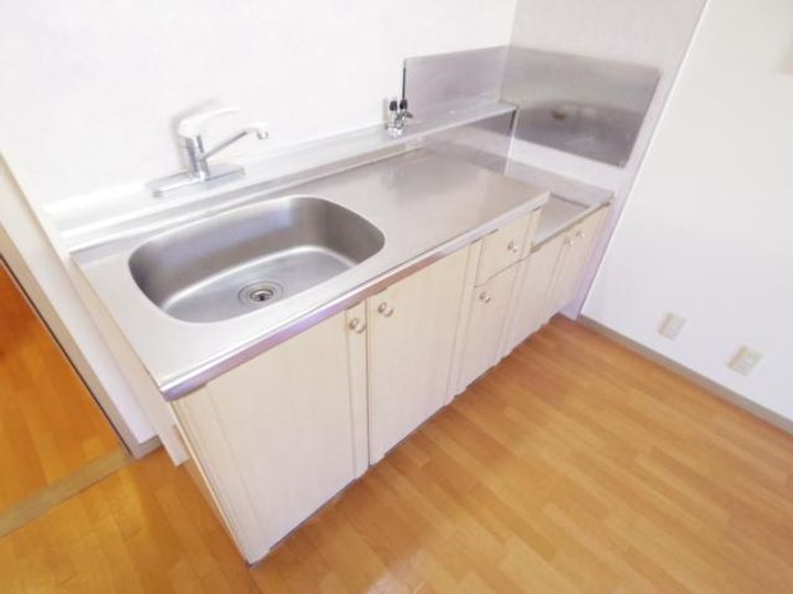 奈良県橿原市木原町(アパート)の賃貸物件のキッチン