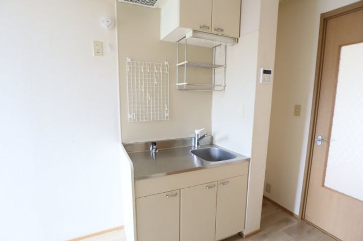 奈良県橿原市木原町(マンション)の賃貸物件201のキッチン